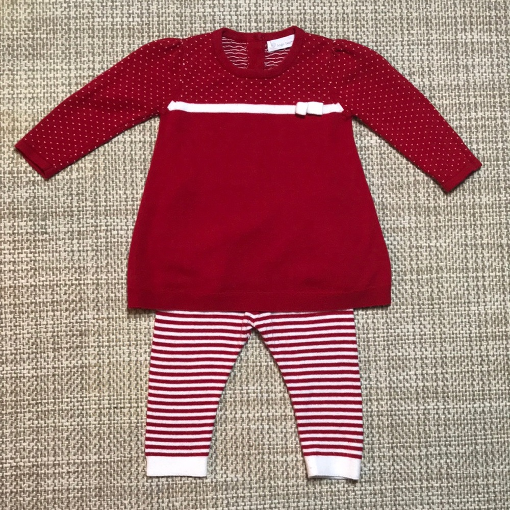 Angel Dear Holiday Outfit (size 6-12m)